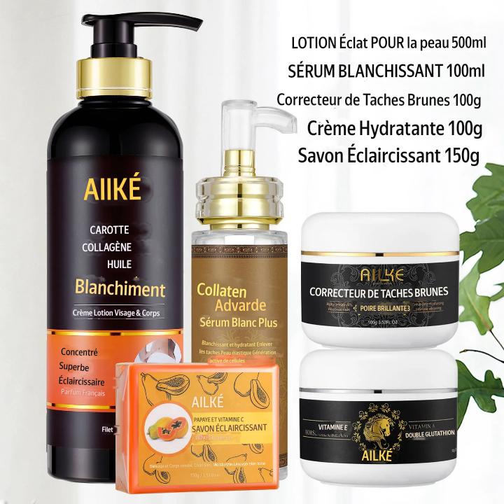 Kit Éclaircissant AILKE: Soin Complet de Peau